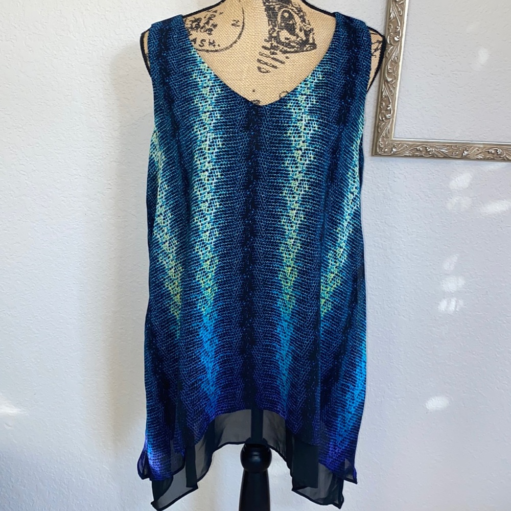 Worthington Sleeveless Top Size Large